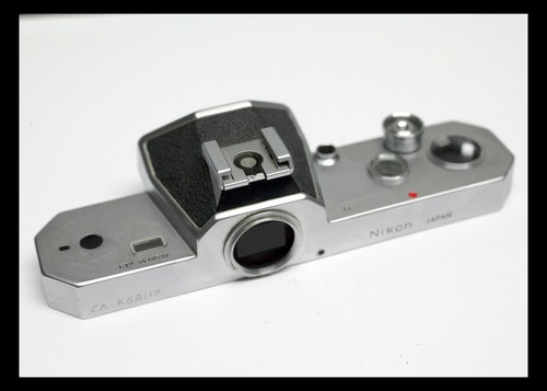 208340 Nikon Nikkormat FT-2 CHROM TOP ABDECKUNG REPARATURTEIL GEBRAUCHT FT2 - Bild 2 von 3