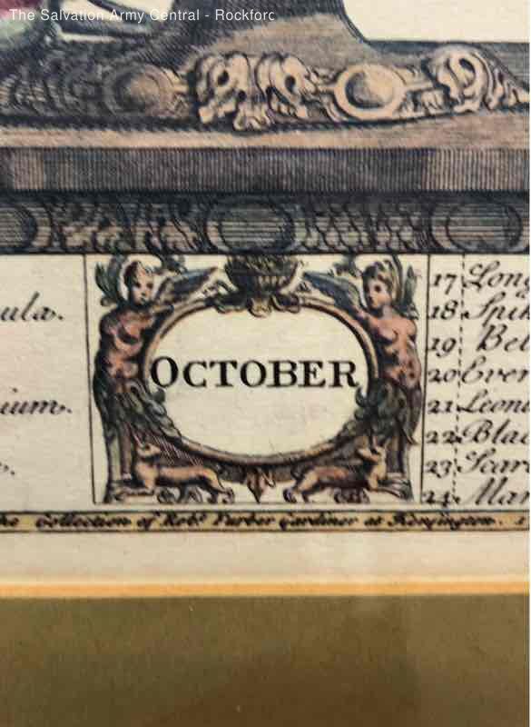 Vintage Cape Craftsmen Inc. October Flowers Picture In Gold Frame eBay