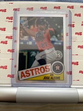 Jose Altuve 2020 Topps Chrome 1985 35th Anniversary Refractor #85TC-19 Astros