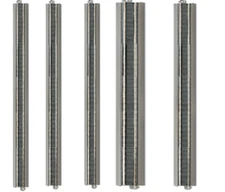 NEW Bachmann E-Z Train Track Silver/Gray 36" Straight Track 10 Pcs HO Scale BAC4