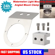Universal Clamp Style Watermelon Under Glow Frame Bracket Shift 45 Angled Mount