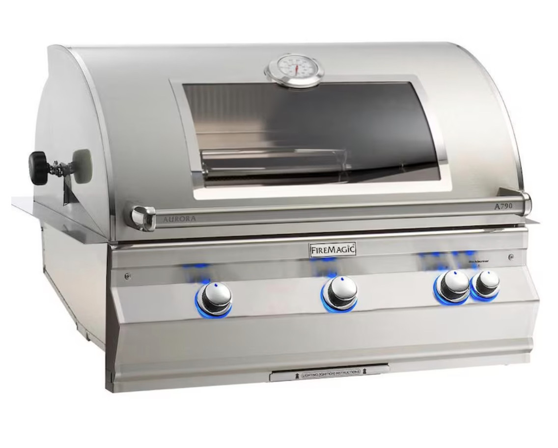 Fire Magic Aurora A790I 36-inch Stainless Steel Built-in Out