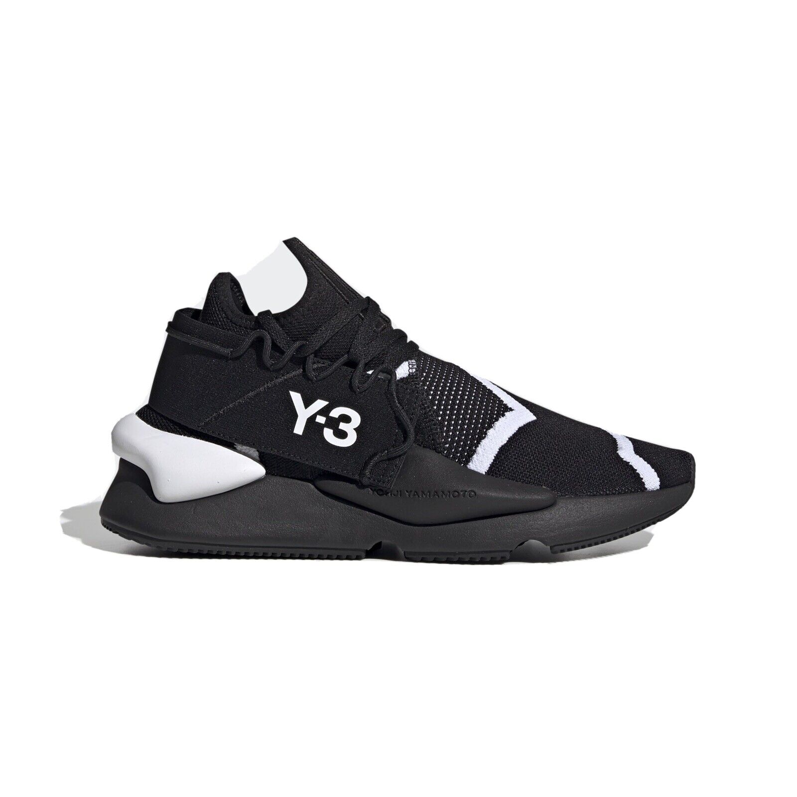 Y-3 KAIWA KNIT BLACK/WHITE Sneakers YOHJI YAMAMOTO ADIDAS Mens 10 🔥Yeezy |