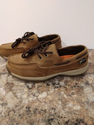 Rockport Mens Sailing Club Work Shoes RK6734 Met Guard Steel