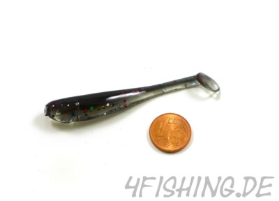 Der TROUTY SHAD von MONARCH DOK in 6 cm, der Ultralightgummi, der fängt!!! TOP!