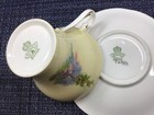 AYNSLEY C493/7 WOODLAND BLUEBELL TIME corset CUP & SAUCER vintage! NEVER USED!! — photo 7