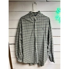 Men's Button Down Dress Shirt by Ralph Lauren -- Size Large, 100 Cotton