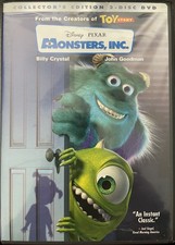 Monsters, Inc. DVD, 2002, 2-Disc Set, Collectors Edition
