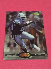 MARSHALL FAULK - 1994 CLASSIC IMAGES - BASE SET ROOKIE RC CARD #12. rookie card picture