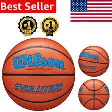 Elevate Your Game with Size 7 Evolution Indoor Basketball - Royal Blue Style