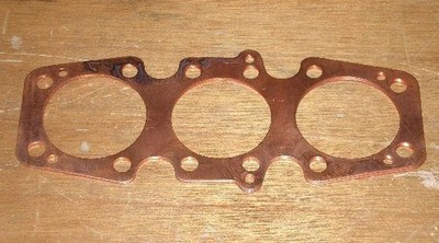 Triumph Trident Zylinderkopfdichtung T160 71-4250  Cylinder Head Gasket Copper