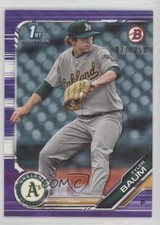 2019 Bowman Draft Purple 37/250 Tyler Baum #BD-109 0it8
