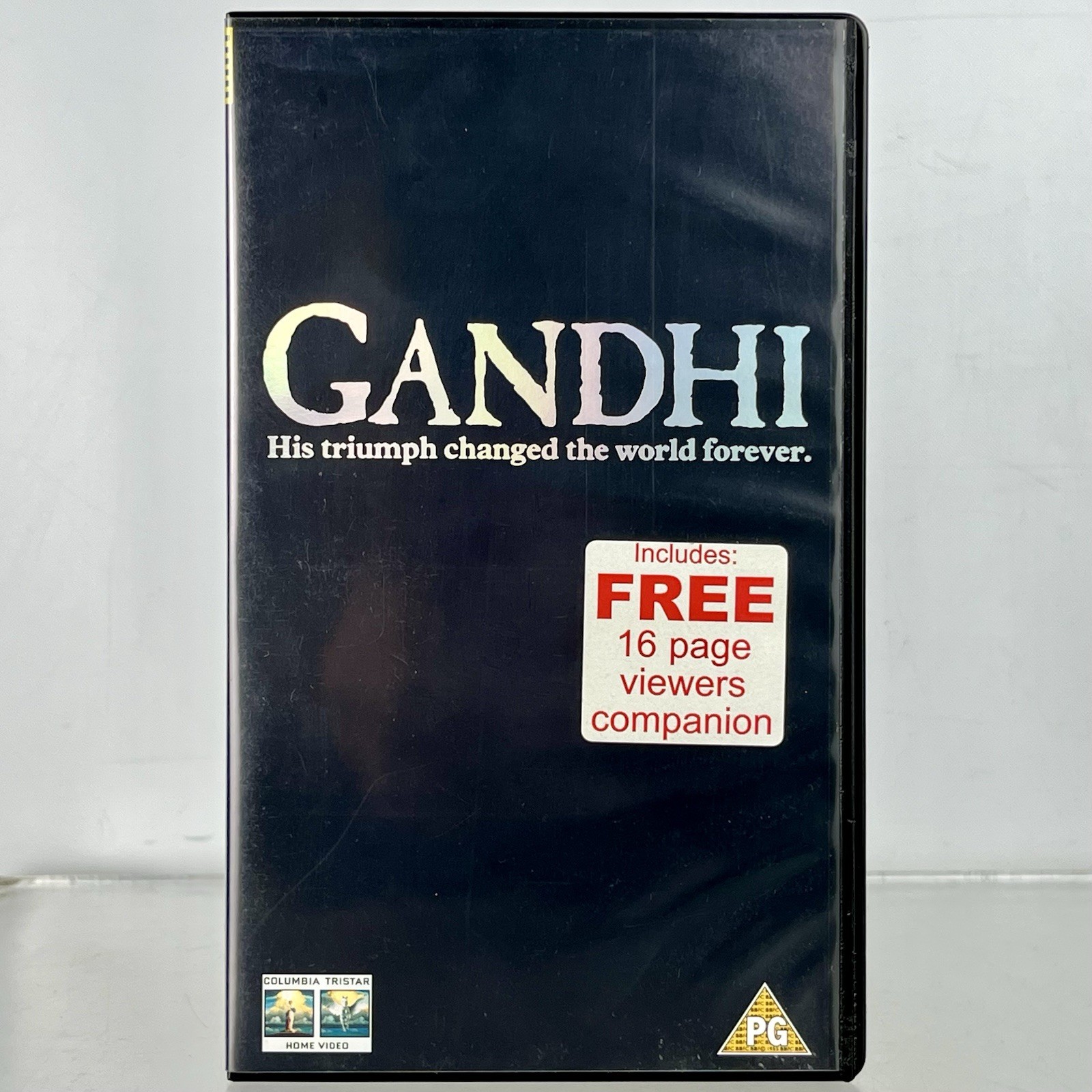 New GANDHI VHS TAPE Video Cassette 1982 Ben Kingsley Unused Factory Sealed