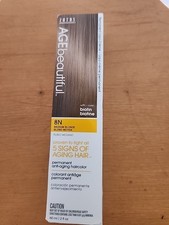 Zotos Age Beautiful 8N Medium Blonde Permanent Liqui-Creme 2 fl oz NEW