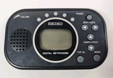 Seiko DM100 Digital Metronome Portable Small Travel Keep Time In Music