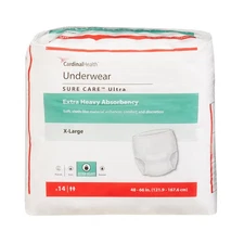 Covidien Disposable Underwear X-Large Extra Heavy 56 Ct