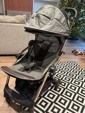 Leclerc Baby Influencer Stroller Army Green W Bassinet And 2 Foot Muffs