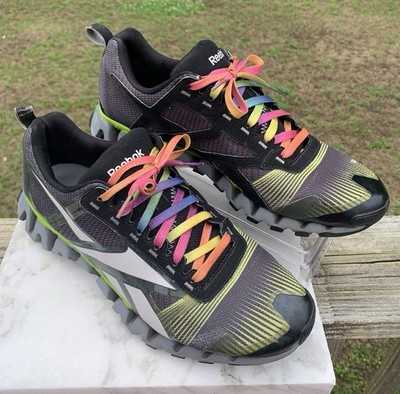 Reebok Zigtech Zigactivate Running Shoes Mens Size 11.5 Multicolored Sneakers