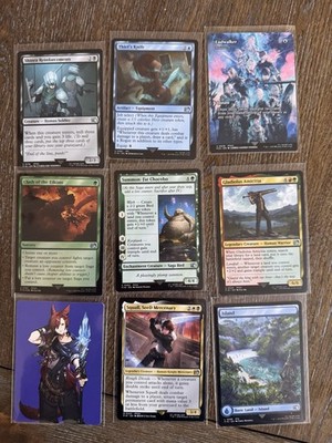 Magic the Gathering Final Fantasy Collectible Cards For $9 Alltogether