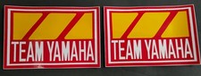 Retro Team Yamaha Stickers 12 X 8 Cm Set Of 2. New. Retro Team Yamaha Stickers 12 X 8 Cm Set Of 2. New.