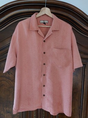 Tommy Bahama Hemd Gr. M  wie neu  - Seide -