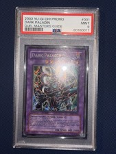 ✨MINT PSA 9 DMG-001 Dark Paladin Duel Master‘s Guide Holo Bleed Misprint