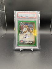 2024 Topps Holiday SHOTA IMANAGA  AUTO Green Glitter 2/5  #HACSI Cubs RC PSA 9