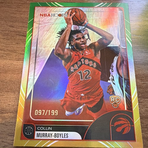 Topps 2025-26 NBA Hoops Collin Murray-Boyles RC #144 Raptors 097/199