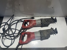 Milwaukee Sawzall Corded Reciprocating Saw Set, 2-Pack, FOR PARTS And Repair