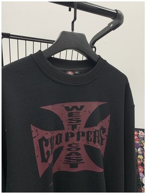 VTG West Coast Choppers Thermal Waffle Long Sleeve | Size L | eBay