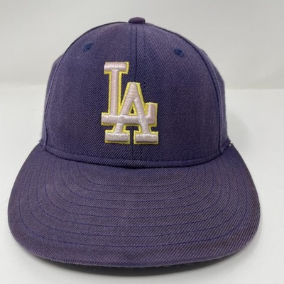 Vintage Los Angeles Dodgers Hat Cap Fitted Mens 7 1/8 MLB New Era
