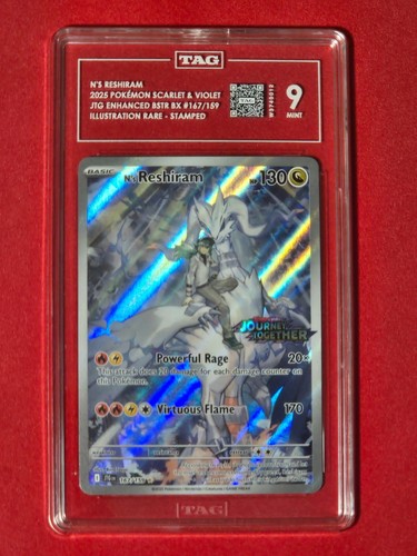 N's Reshiram - (Journey Together Stamped) 167/159 Sv09: Journey Together Holo