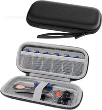 Safety Razor Cover Travel Case, Compatible with Case-Black