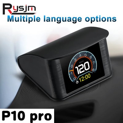 OBDII Smart Digital Meter P10 PRO OBD2 Head Up Display On Board Computer Digital