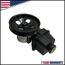 Power Steering Pump W Pulley Reservoir For Chevy Trailblazer 02-09 Gmc Envoy