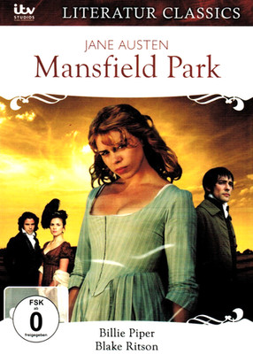 Jane Austen - Mansfield Park - Literatur Classics - DVD - Neu & Sealed