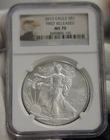 2013 US Silver Eagle $1 NGC MS70 Early Releases