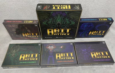 8 Bit Attack -- Base Game + 5 Expansions  Complete Collection -- Free Shipping!
