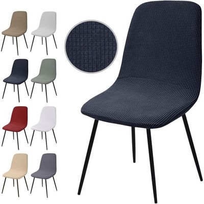 Stuhlhussen Set 4er Stretch Jacquard Esszimmer Schutzabdeckung universell