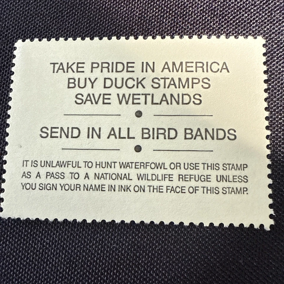 1993: US Federal Duck Stamps Collection Scott#RW60 $15 Mint NH OG - Image 2 of 2