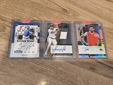 🔥 AUTO LOT! Sam Huff Rookie Ticket Auto / Tucupita Marcano RPA / Josh Hall...
