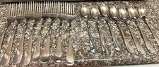 16 Pcs Forks and Spoons Silverware 8 Dinner Fork(8 inch) and 8 Teaspoon 6.5 inch