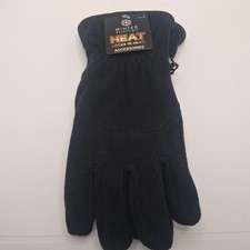 Winter Essential Warm Texting Gloves Black Large Men's