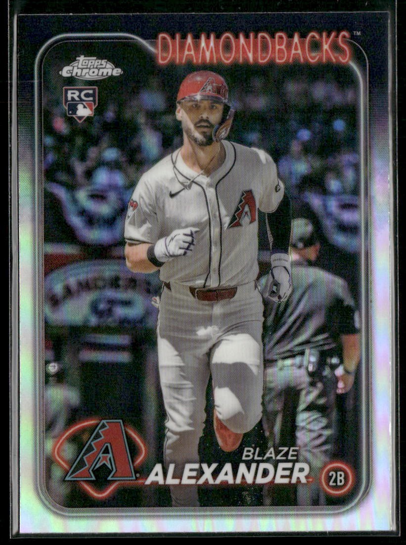 2024 Topps Chrome Update #USC53 Blaze Alexander Refractors