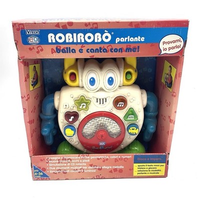 Vintage VTech SING 'N LEARN Player Musik Roboter Kinder Lernen Neu im Karton FD