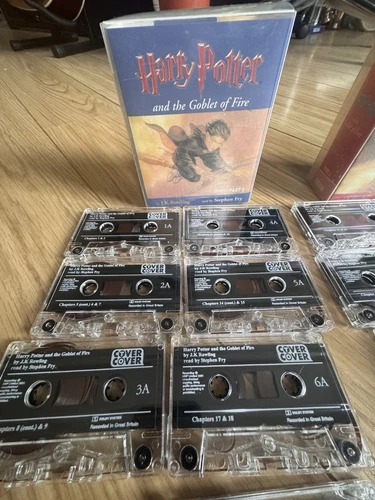 Harry Potter And The Goblet Of Fire - Cassettes Complete - Part 1 & 2 - Picture 10 of 11