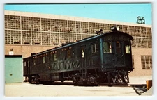 Baltimore & Ohio Pioneer Box-Cab Passenger Unit No. 50 Postcard