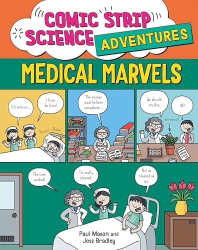 Comic Strip Science Adventures Medical Marvels by Paul Mason PAPERBACK - Image 3
