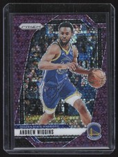 2024-25 PURPLE DISCO ANDREW WIGGINS 41/75 GOLDEN STATE WARRIORS #19
