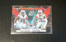 2022 Panini Zenith - Thunder & Lightning Micah Parsons, Trevon Diggs #TL-MT Red